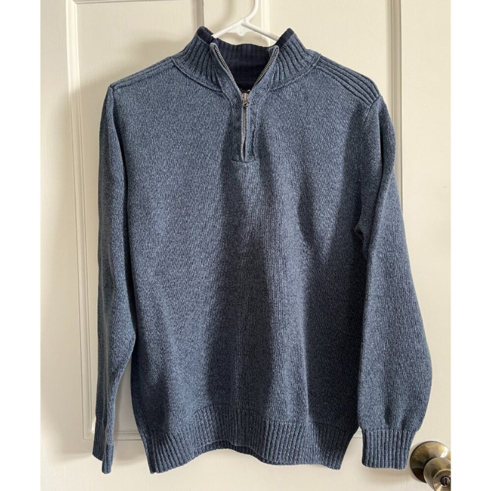 Men's quarter-zip sweater